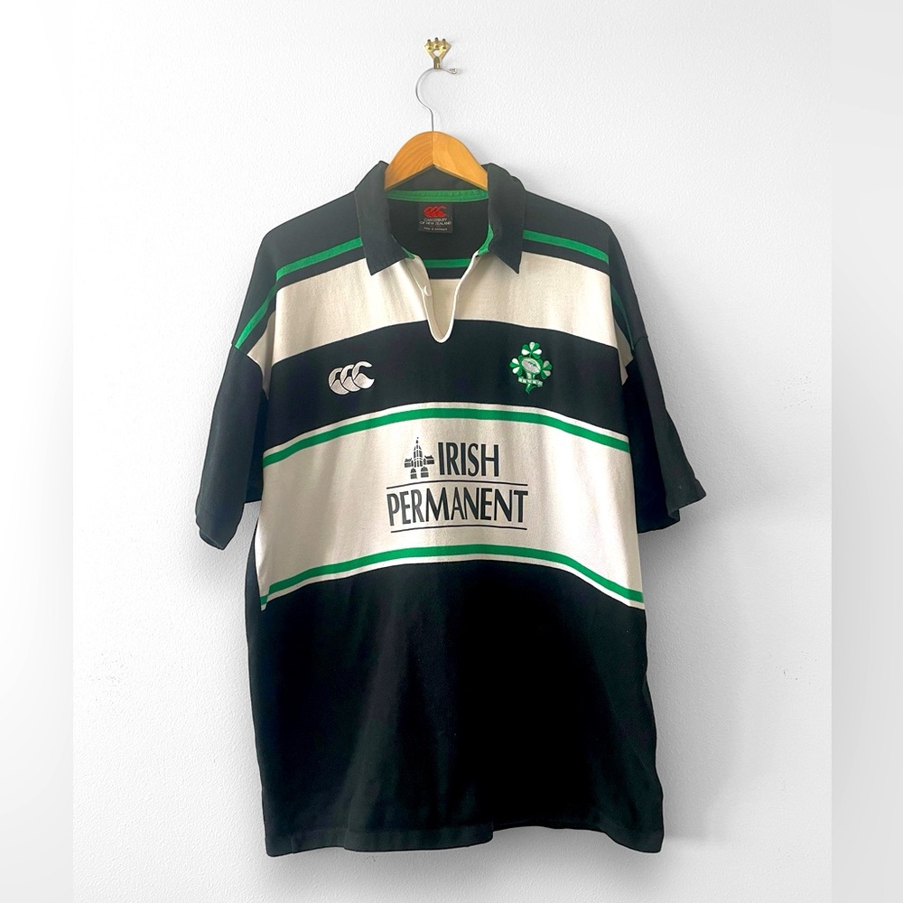 Rare Ireland Official Canterbury short sleeved Rugby Union Shirt 2001/02…